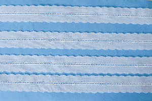 Pure Cotton Entre Deux White 1/16'' Catalog No 10024